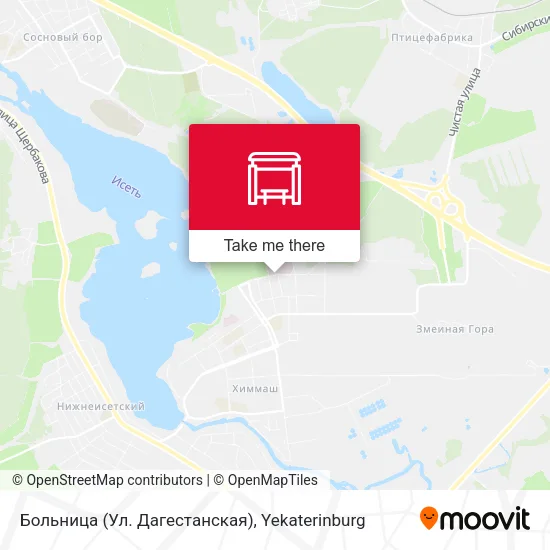 Больница (Ул. Дагестанская) map