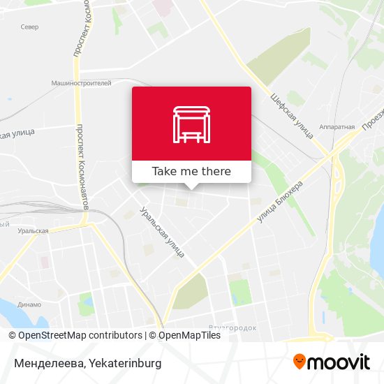 Менделеева map