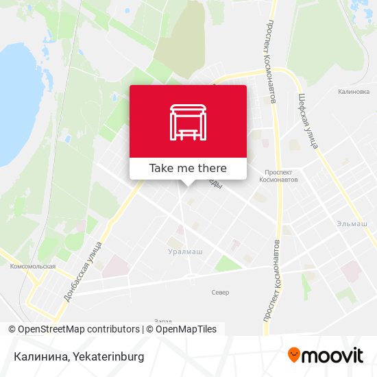Калинина map