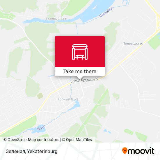 Зеленая map