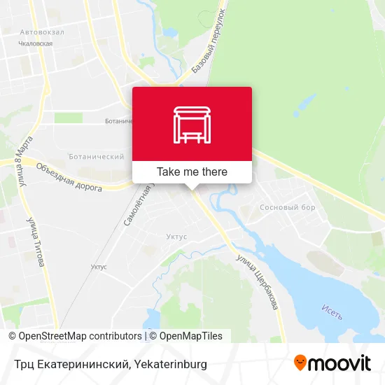 Трц Екатерининский map