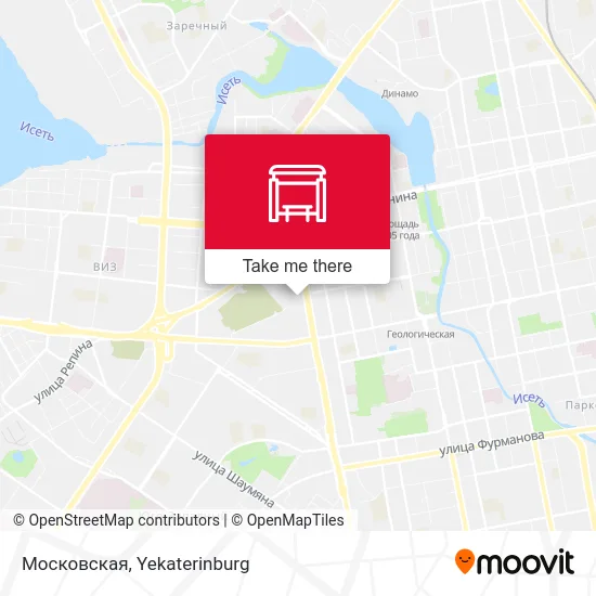 Московская map