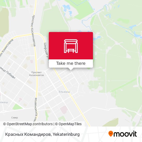 Красных Командиров map