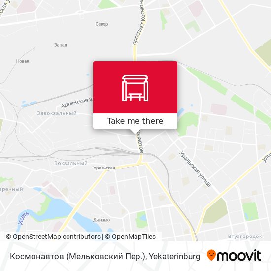 Космонавтов (Мельковский Пер.) map