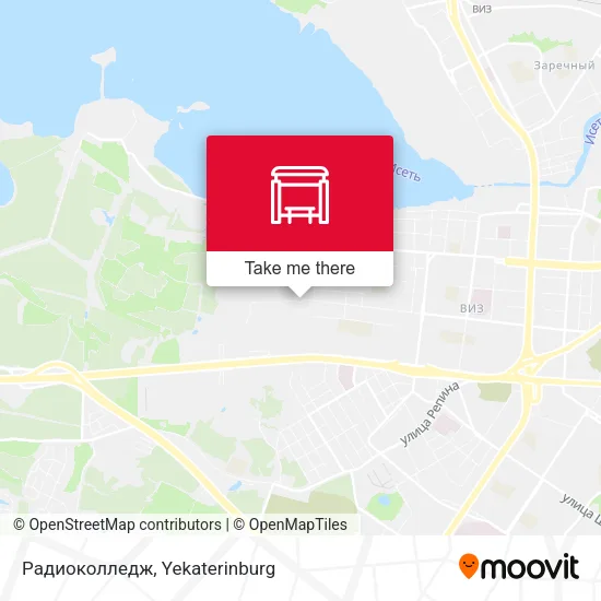 Радиоколледж map