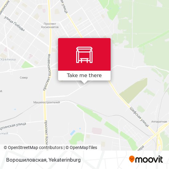 Ворошиловская map