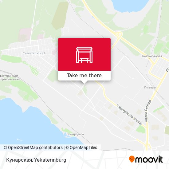 Кунарская map