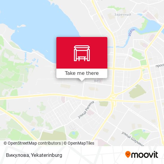 Викулова map