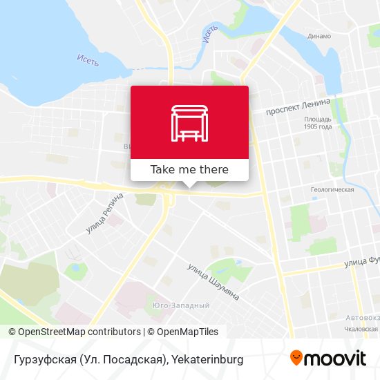 Гурзуфская (Ул. Посадская) map