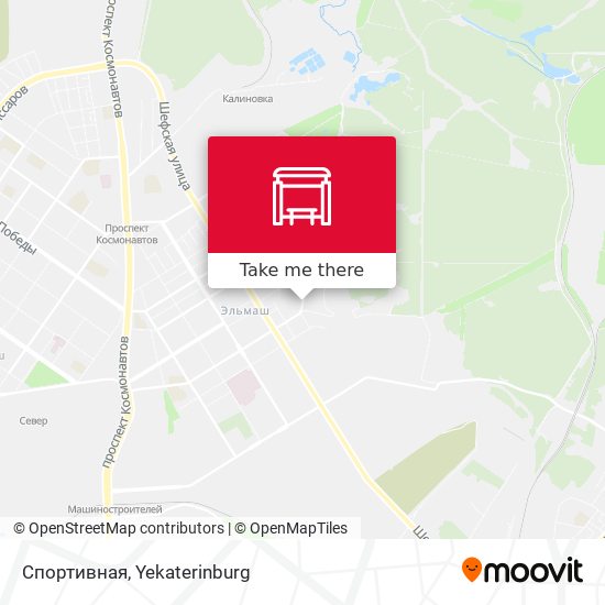 Спортивная map