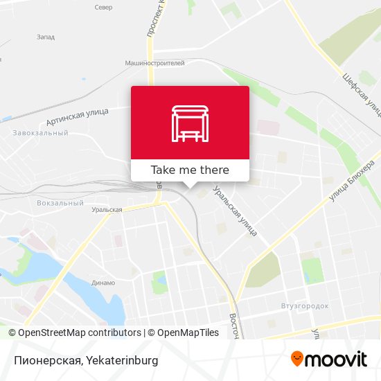 Пионерская map