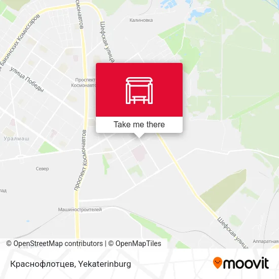 Краснофлотцев map