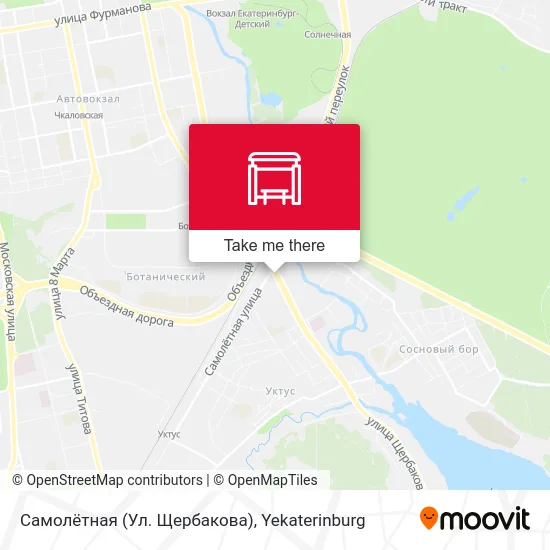 Самолётная (Ул. Щербакова) map