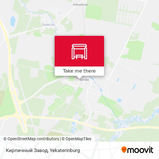 Кирпичный Завод map