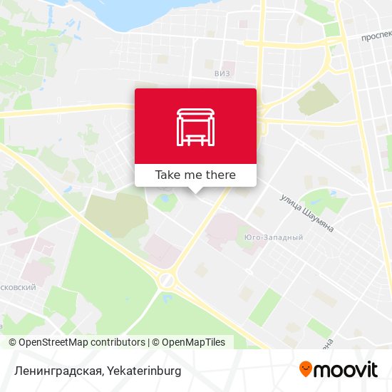 Ленинградская map