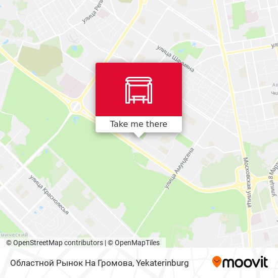 Областной Рынок На Громова map