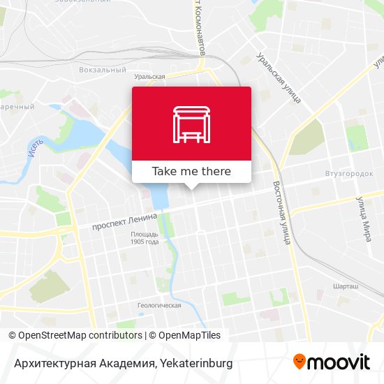 Архитектурная Академия map