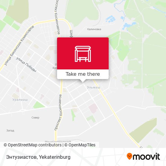 Энтузиастов map