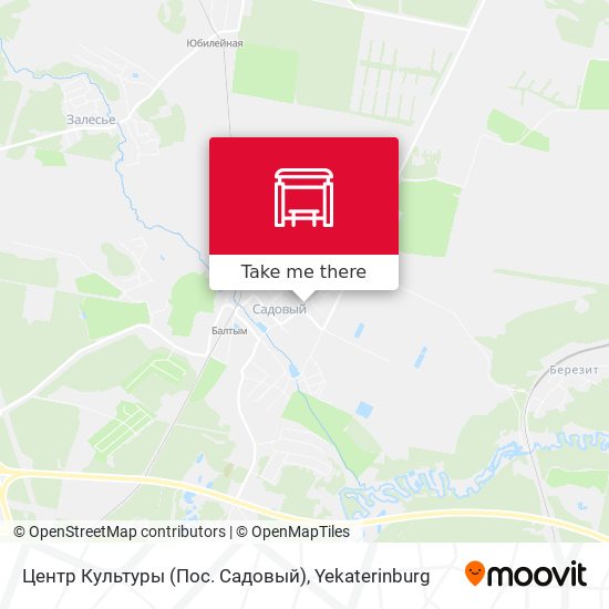 Центр Культуры (Пос. Садовый) map