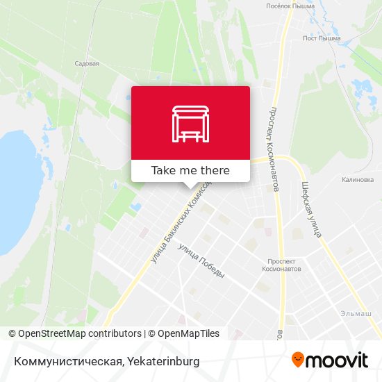 Коммунистическая map