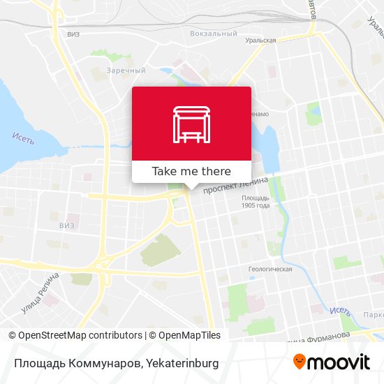 Площадь Коммунаров map