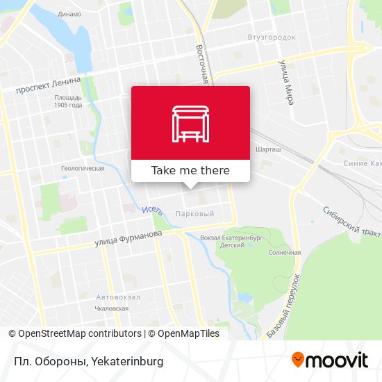Пл. Обороны map