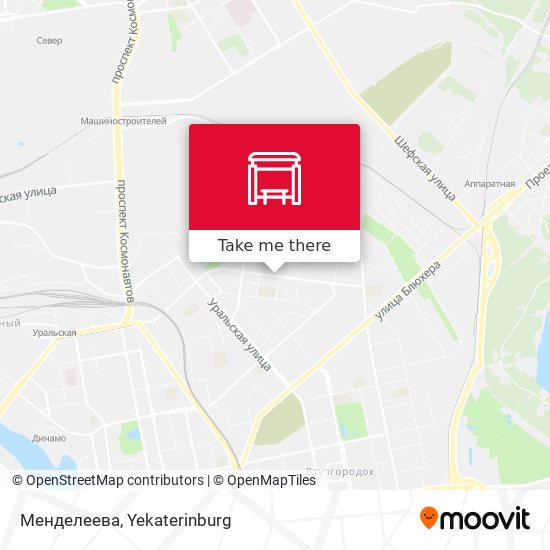 Менделеева map