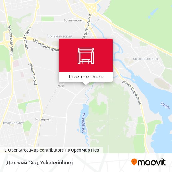 Детский Сад map