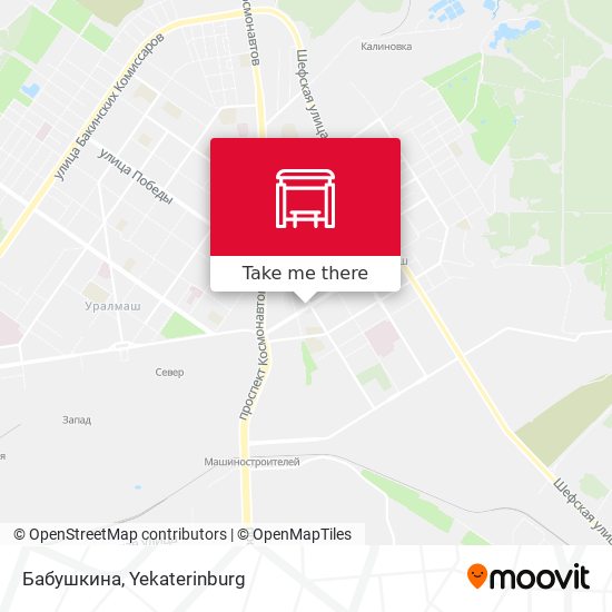 Бабушкина map