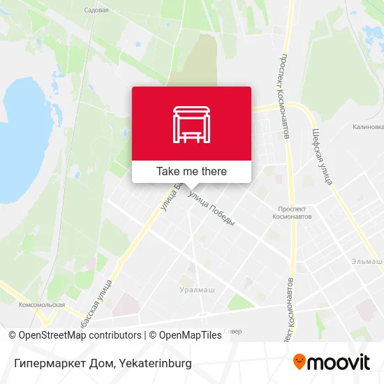 Гипермаркет Дом map