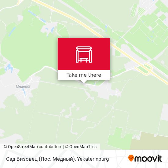 Сад Визовец (Пос. Медный) map