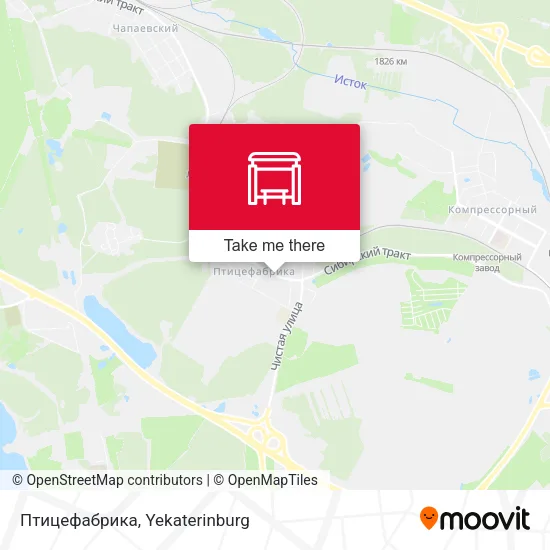 Птицефабрика map