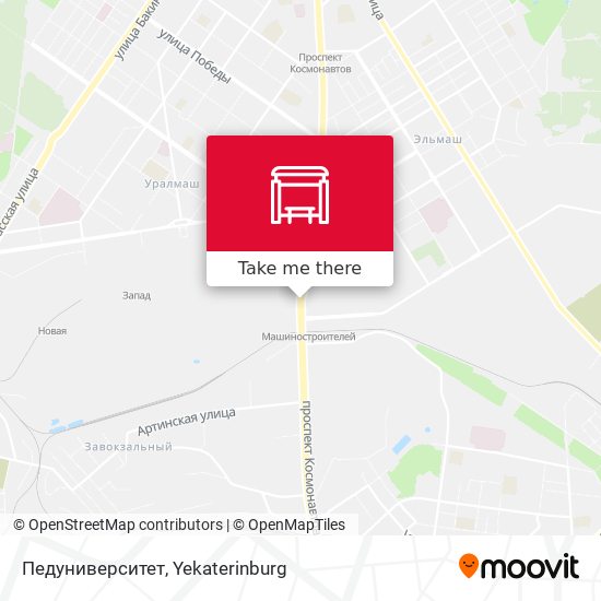 Педуниверситет map