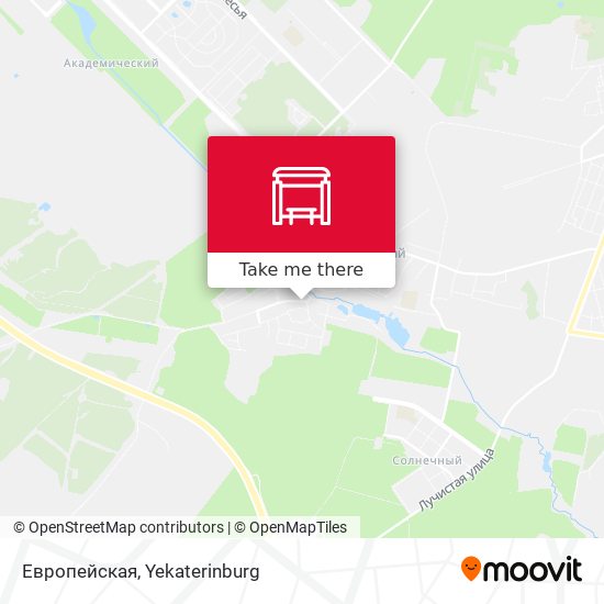 Европейская map