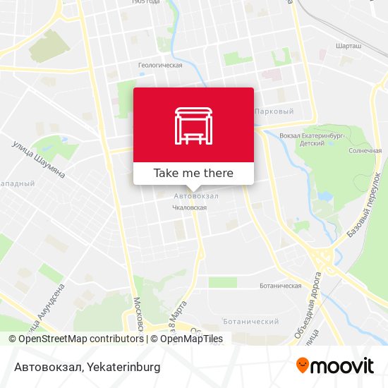 Автовокзал map