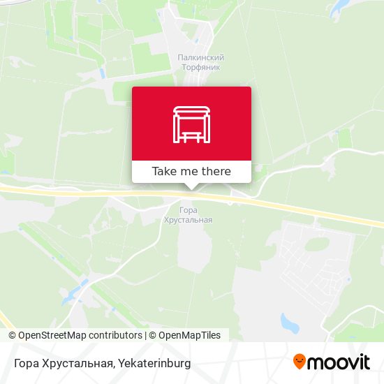 Гора Хрустальная map