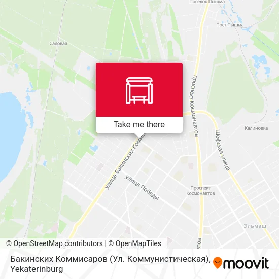 Бакинских Коммисаров (Ул. Коммунистическая) map