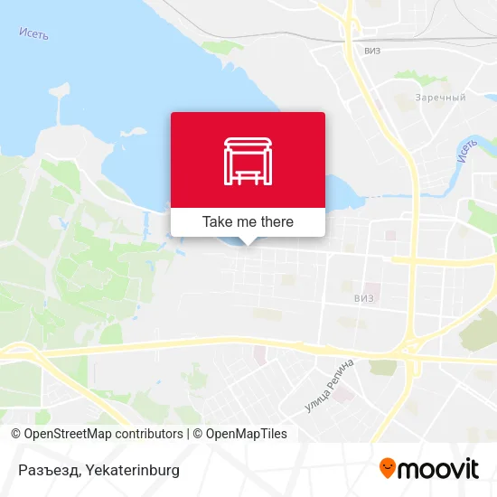 Разъезд map