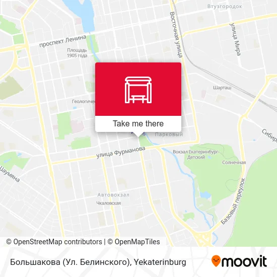 Большакова (Ул. Белинского) map