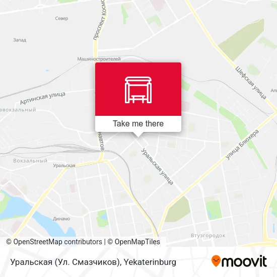 Уральская (Ул. Смазчиков) map