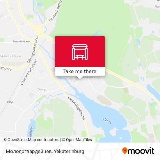 Молодогвардейцев map