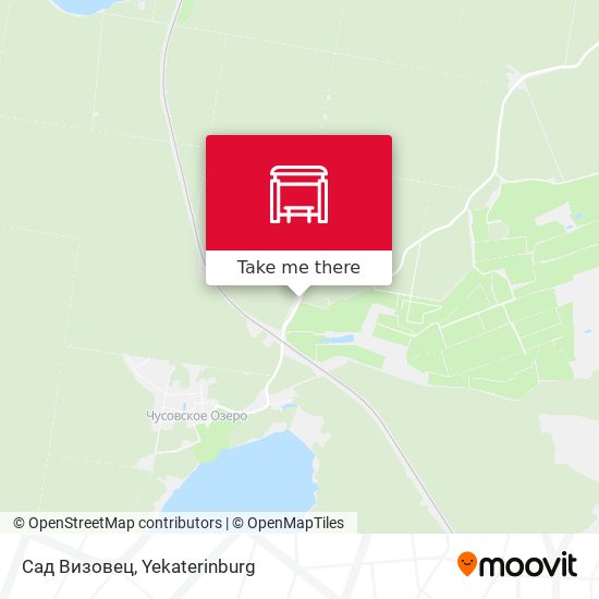 Сад Визовец map