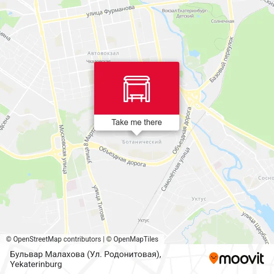 Бульвар Малахова (Ул. Родонитовая) map