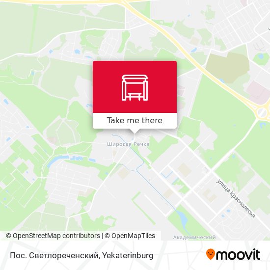 Пос. Светлореченский map
