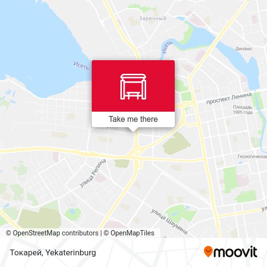 Токарей map