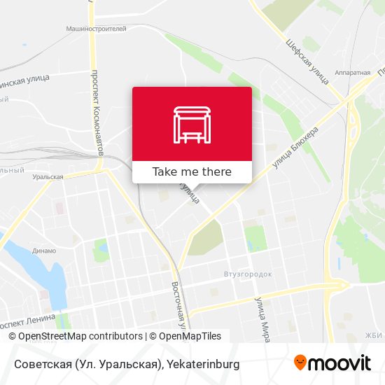 Советская (Ул. Уральская) map