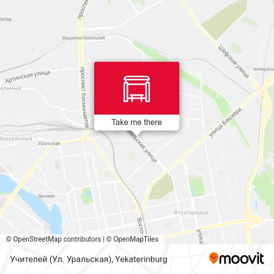 Учителей (Ул. Уральская) map