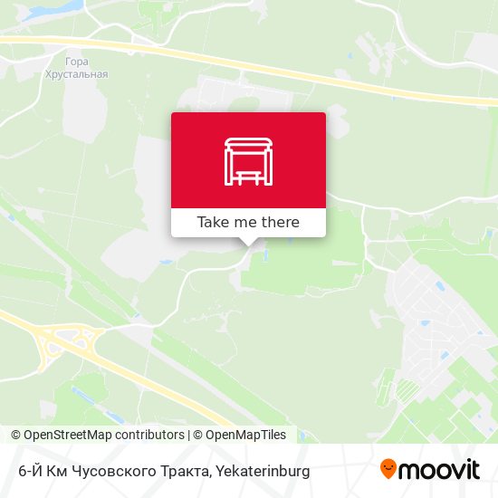 6-Й Км Чусовского Тракта map