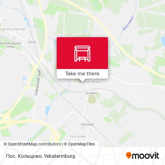 Пос. Кольцово map