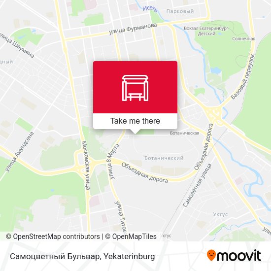 Самоцветный Бульвар map